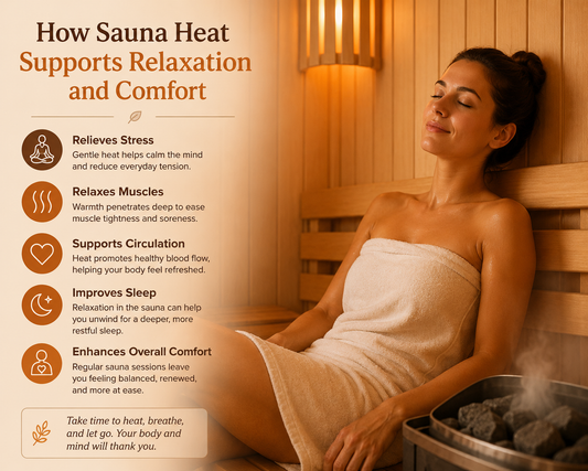 How Sauna Heat Supports Relaxation and Comfort