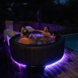 MSPA | AURORA | Urban Series | Inflatable Hot Tub & Spa | Light up the night | Upto 6 Person