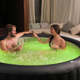 MSPA | AURORA | Urban Series | Inflatable Hot Tub & Spa | Light up the night | Upto 6 Person