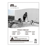 MSPA | TEKAPO | Comfort Series | Inflatable Hot Tub & Spa | Metallic Blue | Upto 6 Person