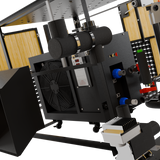 RevX Acrylic X Tub Cold Plunge + LUX High Performance Chiller and Filtration System