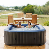 MSPA | TEKAPO | Comfort Series | Inflatable Hot Tub & Spa | Metallic Blue | Upto 6 Person