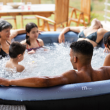 MSPA | TEKAPO | Comfort Series | Inflatable Hot Tub & Spa | Metallic Blue | Upto 6 Person