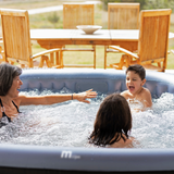 MSPA | TEKAPO | Comfort Series | Inflatable Hot Tub & Spa | Metallic Blue | Upto 6 Person