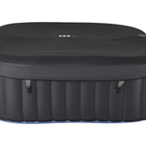 MSPA | TEKAPO | Comfort Series | Inflatable Hot Tub & Spa | Metallic Blue | Upto 6 Person