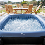 MSPA | TEKAPO | Comfort Series | Inflatable Hot Tub & Spa | Metallic Blue | Upto 6 Person